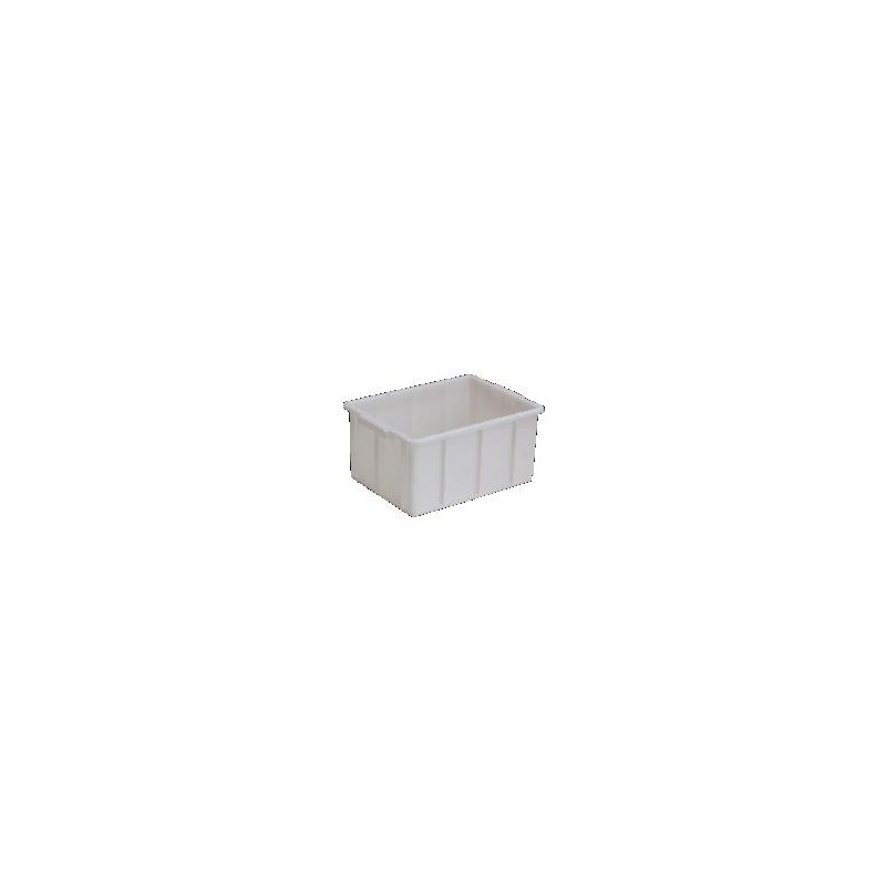 CASSA CHIUSA RETT. SOVRAPPONIBILE CM 72x44x33 Lt 80 BIANCA