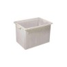 CASSA CHIUSA RETT. SOVRAPPONIBILE CM 84x60x50 Lt 180 BIANCA