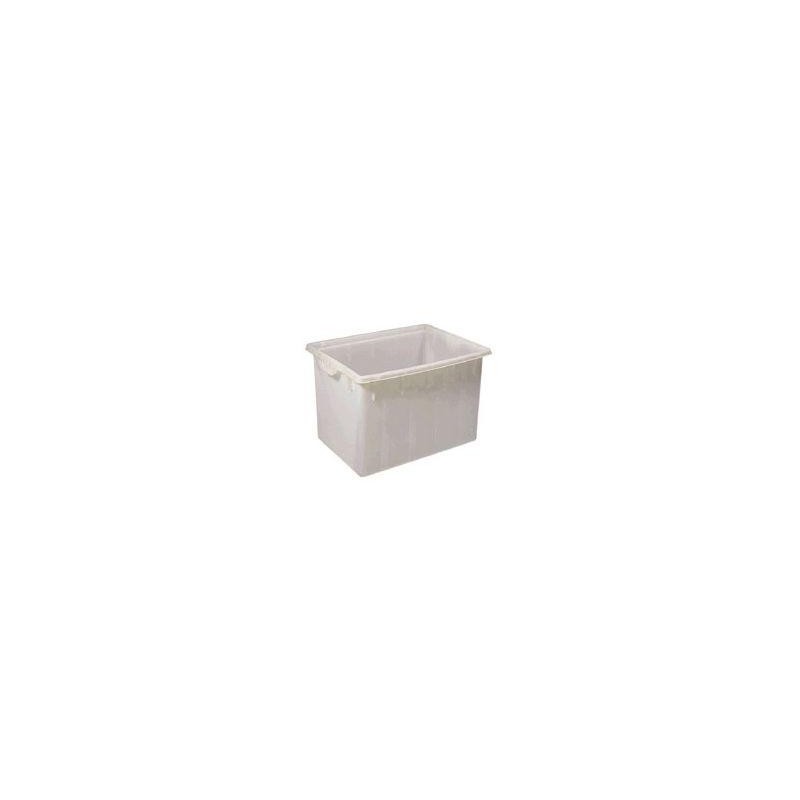 CASSA CHIUSA RETT. SOVRAPPONIBILE CM 87x62x51 Lt 220 BIANCA