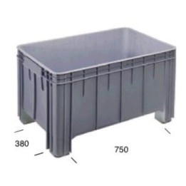 CASSA CHIUSA RETT. SOVRAPPONIBILE CM 98x62x53 Lt 200 BIANCA