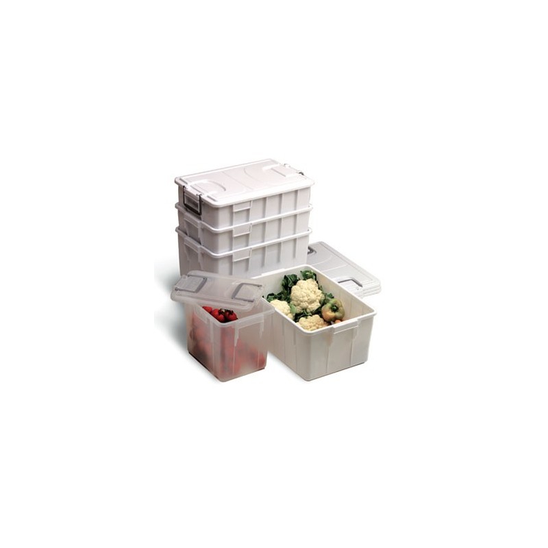 CASSA FOOD BOX C/COPERCHIO BIANCA Lt 40