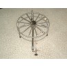 FORNELLONE A GAS INOX TONDO Ø 50 KW 11 CON SICURA