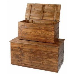 CASSAPANCA COPPIA CM 60x30x30 & 80x40x40 NOCE