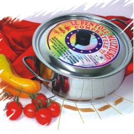 CASSERUOLA 18/10 TRIPLO FONDO C/C CM 28