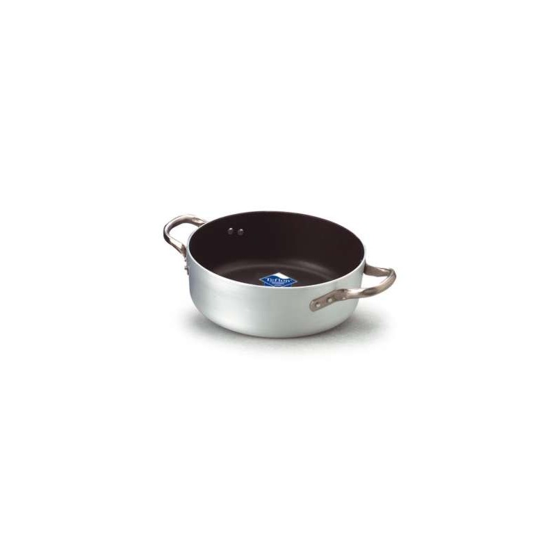 CASSERUOLA ALLUMINIO BASSA TEFLON CM 40