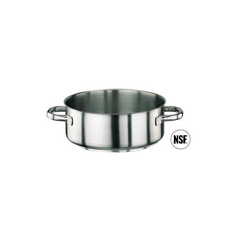 CASSERUOLA BASSA INOX 2/M CM 45
