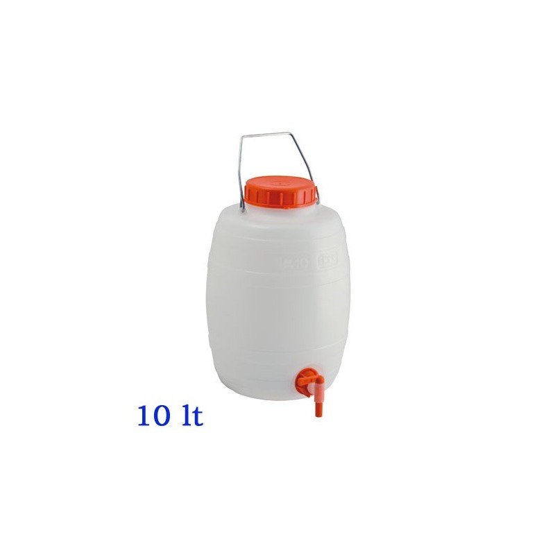 Fustino a Botticella 10 Lt con Rubinetto - Fustini | RagStore