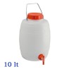 Fustino a Botticella 10 Lt con Rubinetto - Fustini | RagStore