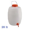 Serbatoio fustino barilotto Botticella con rubinetto 20 lt - RagStore