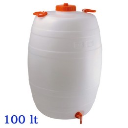 Fustino a Botticella 100 Lt con Rubinetto - Fustini | RagStore