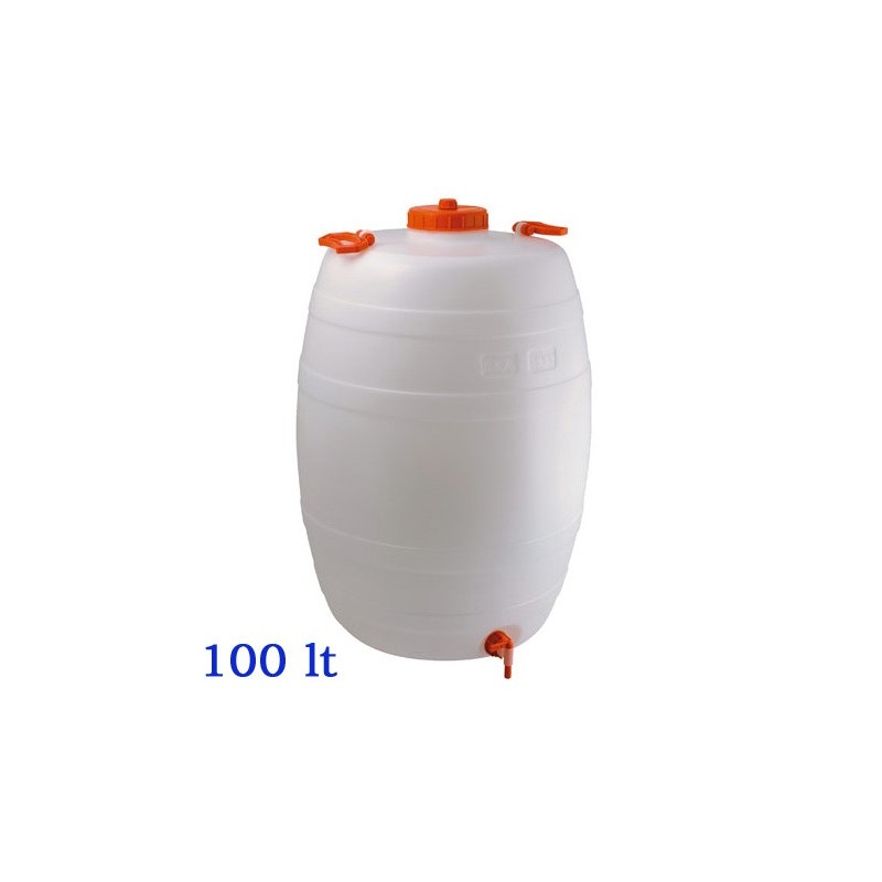 Fustino a Botticella 100 Lt con Rubinetto - Fustini | RagStore