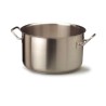 Casseruola Inox Alta 28 cm Triplo Fondo Induzione | RagStore
