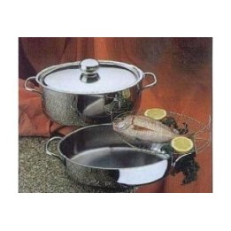 CASSERUOLA INOX FRABOSK C/C CM 30