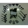 GANCI IN PLASTICA PER PANNELLI PORTAUTENSILI Pz 12