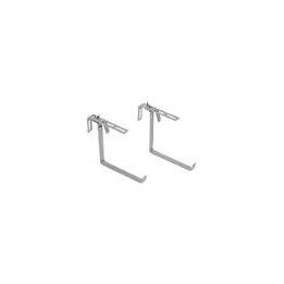 GANCI PER FIORIERA BASIC ALLUMINIO