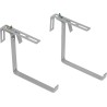 GANCI PER FIORIERA LANDHAUS CLASSIC ALLUMINIO