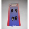 GANCI PER QUADRI GOCCIA CON GIGLIO Pz 4 RAME