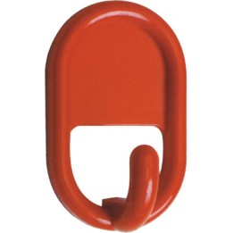 GANCIO ADESIVO OVALE MEDIO Pz 10