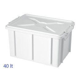 CASSETTA BOX C/COPERCHIO CM 50x40x26 Lt 40