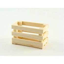 CASSETTA IN LEGNO NATURALE DI ABETE CM 12x6x8 H