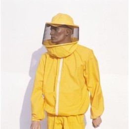 GIUBBOTTO APICOLTORE CON MASCHERA ROTONDA TAG. XL