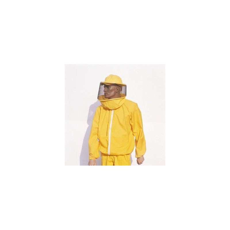 GIUBBOTTO APICOLTORE CON MASCHERA ROTONDA TAG. XL