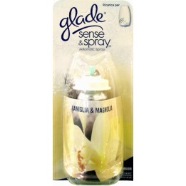 GLADE SENSE&SPRAY RICARICA 18 ml VANIGLIA E MAGNOLIA