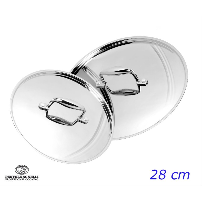Coperchio Aluinox 28 cm Inox - Pentole Agnelli | RagStore