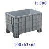 CASSETTONE CHIUSO 1000x635x645 GRIGIO