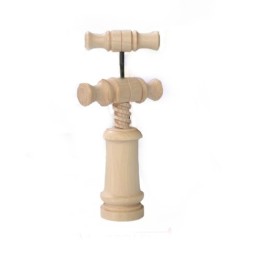 CAVATAPPI A VITE IN LEGNO NATURALE