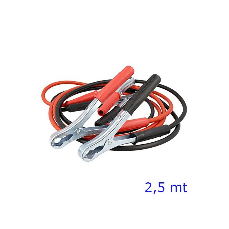 CAVI BATTERIA PER AUTO 2,5 MT - 120A
