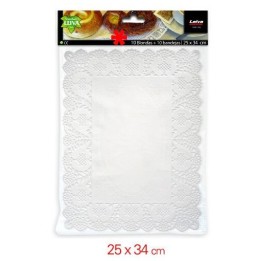 CENTRINI CARTA RETTANGOLARE CM 25x34 Pz 10