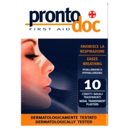 CEROTTI NASALI TRASPARENTI Pz 10