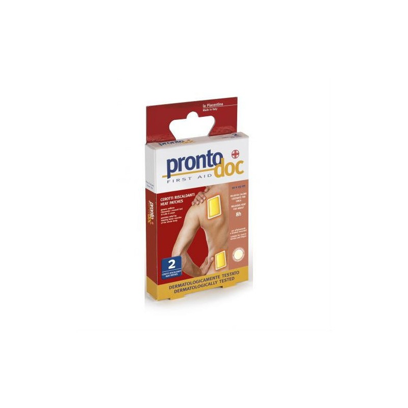 CEROTTI RISCALDANTI MONOUSO CM 10x13 Pz 2
