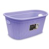 CESTA BIANCHERIA ELEGANCE OVALE 35 LT LILLA