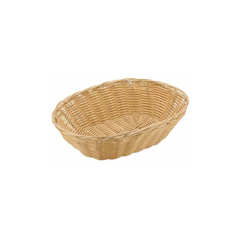 Cestino Pane Ovale Poly-Rattan 23 cm | RagStore