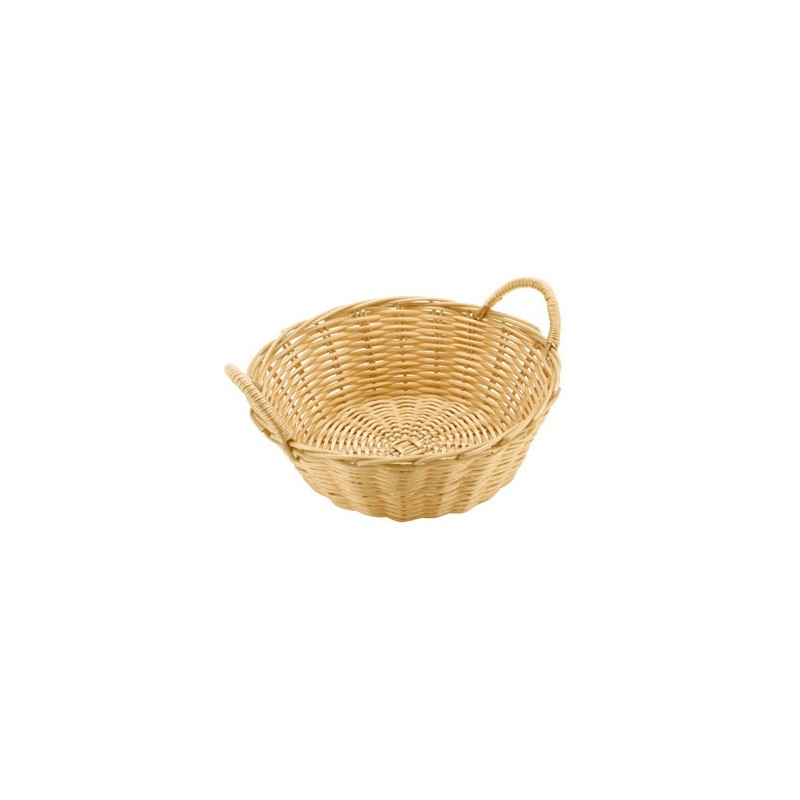 Cestino Pane Tondo con Maniglie 23 cm | RagStore