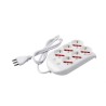 CIABATTA MULTIPRESA 6 POSTI SCHUKO CON INTERRUTTORE