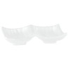 CIOTOLA RETTANGOLARE MELAMINA CM 14x9 BIANCO