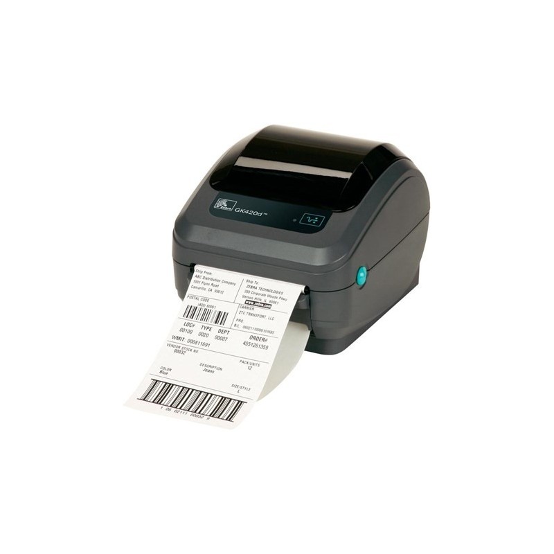 ETICHETTATRICE ZEBRA GK420D A TRASFERIMENTO DIRETTO
