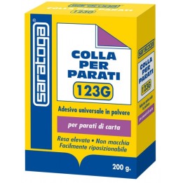 COLLA PER CARTA PARATI 123G 200 GR