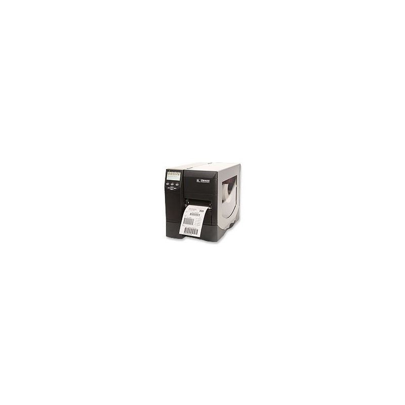 ETICHETTATRICE ZEBRA ZM 400 A TRASFERIMENTO DIRETTO E TERMICO, CON PORTA ETHERNET, LARGHEZZA STAMPA 105 MM