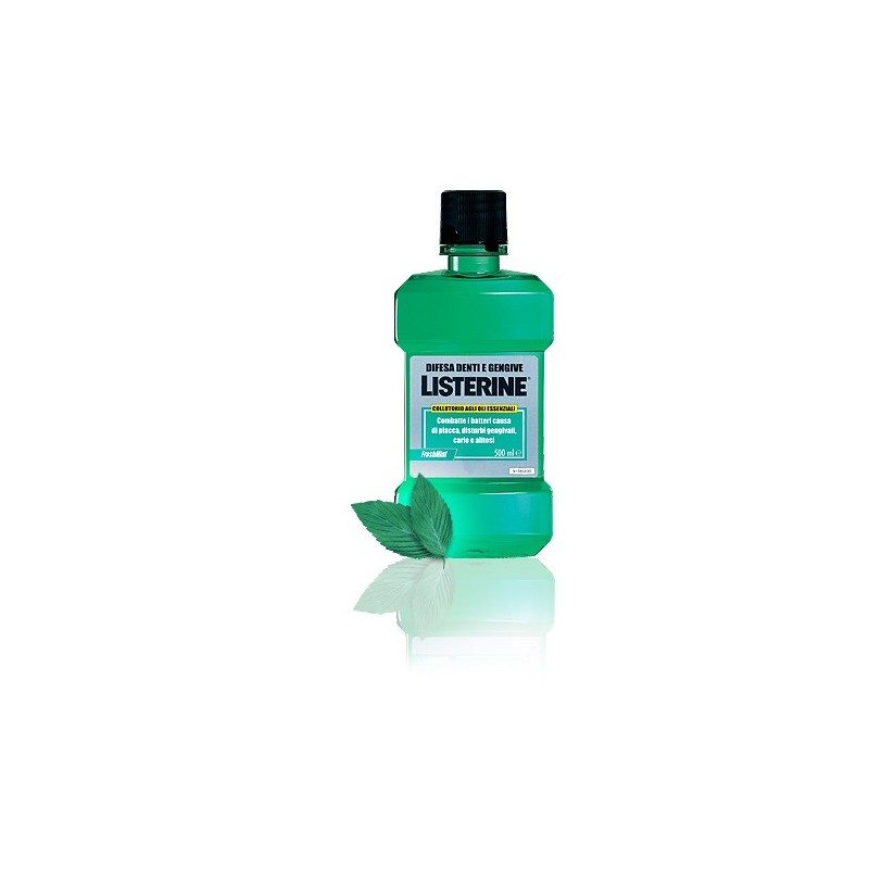 COLLUTTORIO LISTERINE 600 ml VERDE DENTI GENGIVE
