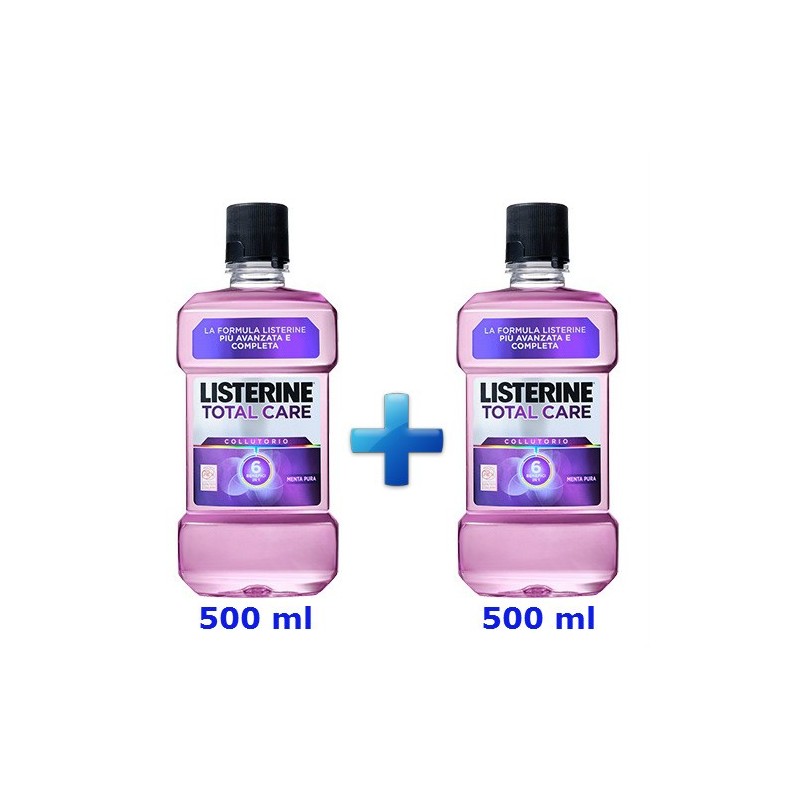 COLLUTTORIO LISTERINE Pz 2 x 500 ml TOTAL CARE