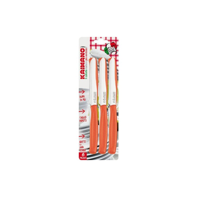COLTELLI KAIMANO DINAMIK Pz 6 ARANCIONE