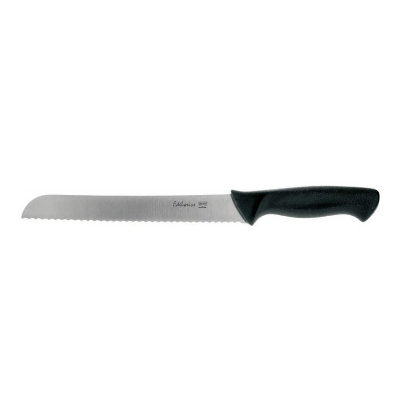 COLTELLO PANE CM 21 EDELWEISS MANICO NERO