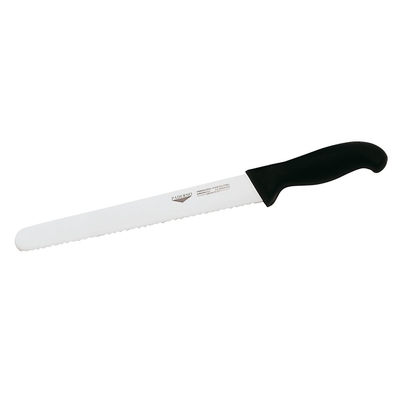 COLTELLO PANE CM 21 MANICO NERO
