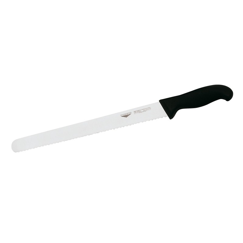 COLTELLO PANE CM 25 MANICO NERO