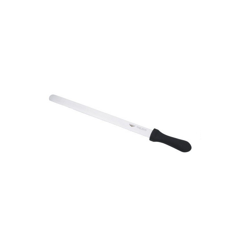 Coltello pasticceria Paderno con lama seghettata in acciaio inox 36 cm
