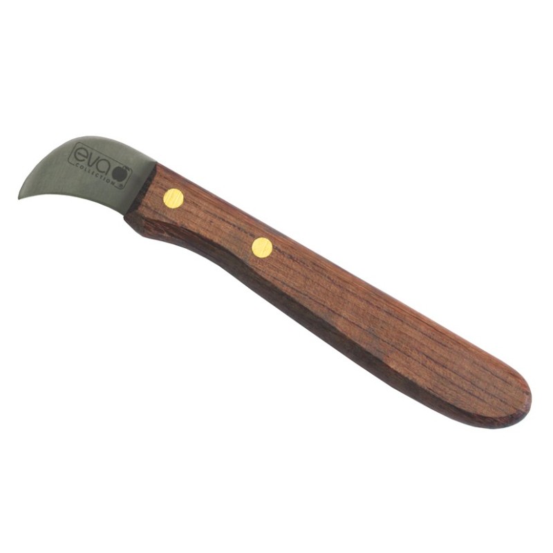 COLTELLO PER CASTAGNE CON MANICO IN LEGNO